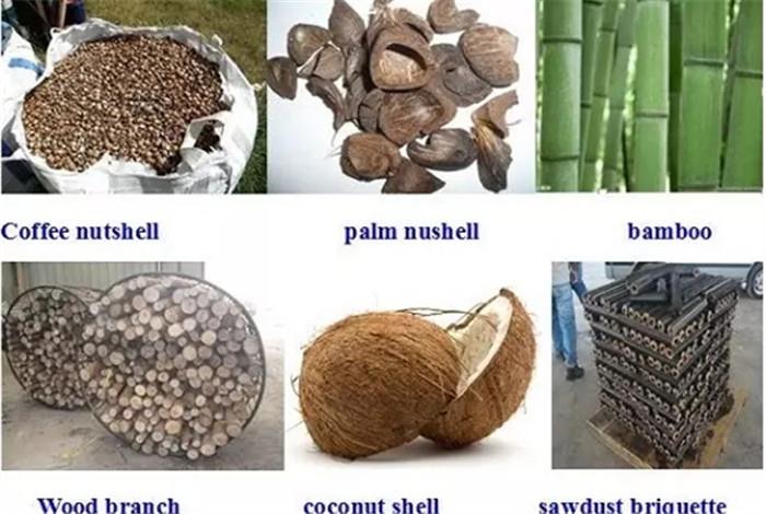waste wood charcoal carbonization furnace