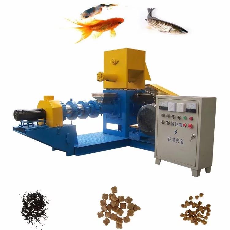 floating fish feed pellet machine